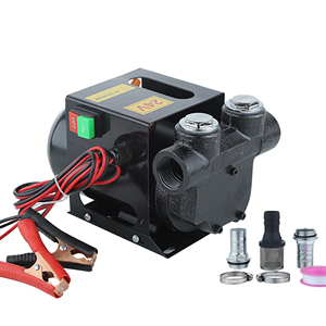 Bomba de Transferencia de Combustible Diésel de Gran Flujo de 60L/Min, Dispensador de Aceite Diésel Móvil, Bomba de Aceite Hidráulica Eléctrica de CC 12V 24V - Product Image 2