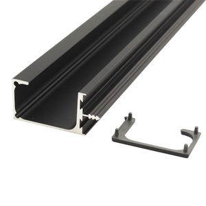 Manija de perfil de aluminio para puerta de gabinete, manija de tirador con luz LED debajo de la iluminación del <span class=keywords><strong>armario</strong></span> - Product Image 2