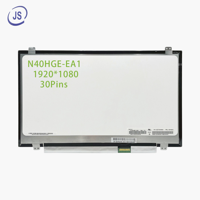 Wholesale N140HGE-EA1 14.0 Inch Matte LCD Display Panel FHD 1920x1080 30 Pins EDP Notebook Screen