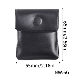 Venta al por mayor Ash Cigarette Butt Pouch Handhold Portable Cenicero Bolsa No Dropping Cenicero Lazy - Product Image 2
