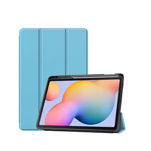삼성 S6 Lite 패션 태블릿 케이스 경량, 내구성, 할인 가격 플립 클래식 스타일 디자인