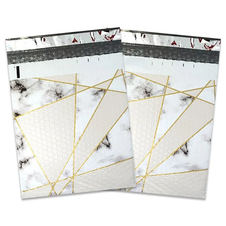 4x8 8x12 8.5x12 gri mermer karo tasarım poli baloncuklu zarf renkli yastıklı posta zarfları kendinden mühür yapışkanlı nakliye hava yastıkları