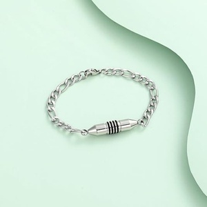 Bracciale Urna Commemorativa <span class=keywords><strong>per</strong></span> Animali Domestici in Acciaio Inossidabile, Cilindro Portaceneri <span class=keywords><strong>per</strong></span> Gatti e <span class=keywords><strong>Cani</strong></span> - Product Image 4