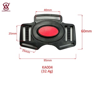 Clip de ceinture de sécurité pour siège auto bébé/enfant, boucle de poitrine réglable de haute qualité pour sangle de 25 mm (1 pouce) - Product Image 1