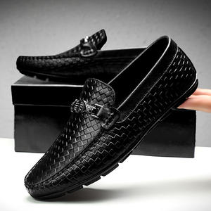 Men's British Style Business Casual Oxford <b>Shoes</b> Genuine Leather Mesh Lace-Up <b>Waterproof</b> Anti-Slip Breathable Lightweight ARCH - Product Image 4