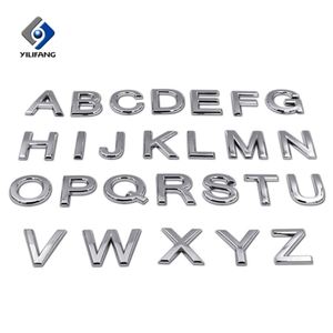 Lettere cromate adesive in plastica Abs personalizzate all'ingrosso della fabbrica per auto - Product Image 4