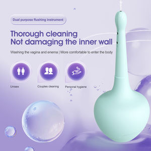 Contenedor de Silicona Personalizable para Enema Vaginal, Diseño Separable Anti-Reflujo, Herramienta de Cuidado Personal para Uso Anal, Unisex - Product Image 1