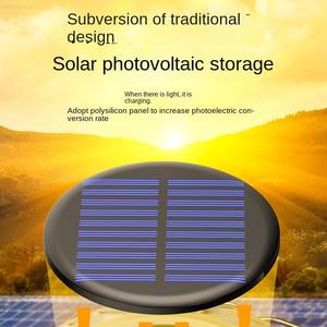 Outdoor Portable Solar Rechargeable LED <b>Camping</b> <b>Light</b> with Torch Flashlight IP65 Rated Metal Hook - Product Image 3