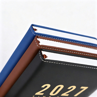Nouveau Produit : Agenda Quotidien en Cuir Noir de Luxe, Fournisseur d'Articles de Papeterie, Fabricant de Carnets Personnalisés avec Impression sur Mesure