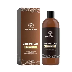 Customized Logo Argan Oil Shampoo Organic Scalp Care Anti Hair Loss Product Ginger Hair Growth Shampoo