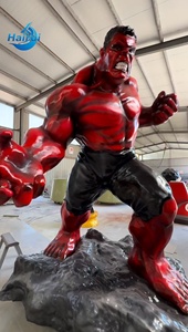 Escultura <span class=keywords><strong>de</strong></span> <span class=keywords><strong>Hulk</strong></span> Personalizable, Decoración <span class=keywords><strong>de</strong></span> Interiores, Figura <span class=keywords><strong>de</strong></span> Acción <span class=keywords><strong>de</strong></span> Superhéroe Famoso <span class=keywords><strong>de</strong></span> Películas, Artesanía <span class=keywords><strong>de</strong></span> Fibra <span class=keywords><strong>de</strong></span> Vidrio para Gimnasio - Product Image 3