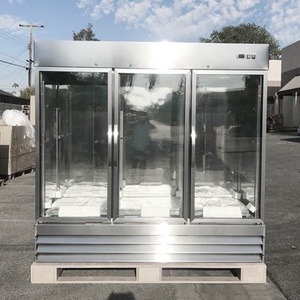 Refrigeradores y Congeladores Comerciales Verticales de 3 Puertas Certificados, en Acero Inoxidable, Estilo Americano - Product Image 3