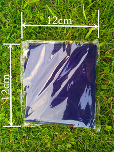 Einfach Tragbares Faltbares PVC-Beflockungs-Aufblasbares Nackenkissen für Reisen, Dreieckig, 34x22cm, Leichtgewicht 0-0.5kg - Product Image 6