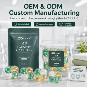 Capsules de lessive 4-en-1 4D multi-chambres, parfum longue durée, nettoyage en profondeur, antibactériennes, liquides, OEM ODM - Product Image 6