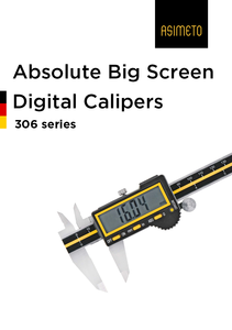 Calibre Asimeto à face en carbure de tungstène 0-12″ – Précision optimale sur surfaces abrasives – Excellent rapport qualité-prix - Product Image 6