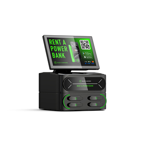 Station de charge partagée à 4 emplacements avec point de vente intégré pour le paiement par carte Station de charge pour téléphone portable <span class=keywords><strong>Location</strong></span> de banque d'alimentation - Product Image 2