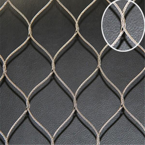 Maille de câble en acier inoxydable flexible haute résistance, inaltérable, pour clôture et garde-corps - Product Image 1