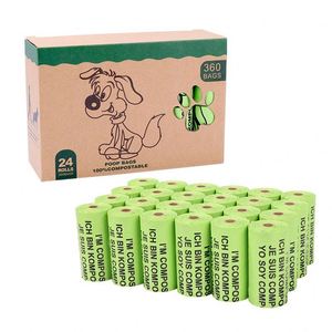 Sacs à déjections pour animaux de compagnie à bas prix, biodégradables, compostables, sacs à crottes de chien - Product Image 2