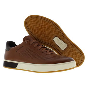 Scarpe da Uomo Cole Haan Grandpro AngleAce Modello MSS-C40833 Made in China Colore British Tan/Dark Chocolate/Ivor |   100% Autentico - Product Image 3
