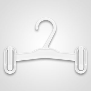 High Quality Plastic Pants & Skirt Display <b>Hanger</b> Wholesale Retail Kids Clothing Hy-3047 for Wardrobe & Bathroom Use - Product Image 4