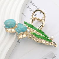 <strong>Best</strong> <strong>Selling</strong> New Sweet Temperament Metal Hair <strong>Clips</strong> for Women Simplicity Shark Hair <strong>Clip</strong> Girl Hair <strong>Clips</strong> <strong>Flower</strong>