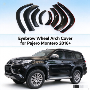 ชุดแต่งตัวถังรถยนต์ SUV พลาสติก ABS บังโคลนแบบบาง 3 นิ้ว ครอบซุ้มล้อแบบบาง สำหรับ Pajero Montero ปี 2016+ - Product Image 1