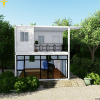 Sortie d'usine 2/3 chambres conteneur maison modulaire maisons préfabriquées maison peut être combiné et modifié