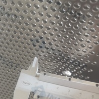 Tôle perforée à trous carrés en acier inoxydable 304, ouverture de 5 mm, épaisseur de 2 mm, panneau décoratif