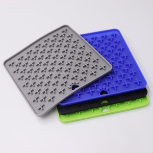 New Design <b>Silicone</b> Dogs Pets Licking <b>Mat</b> Pad Dog Lick <b>Mat</b> - Product Image 3