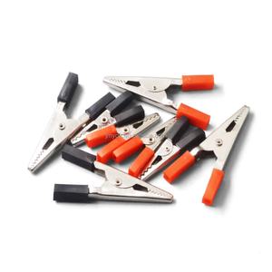 Lote de 10 pinzas de cocodrilo grandes de 35 mm y 50 mm para prueba de carga de batería experimental, 5 cm - Product Image 2