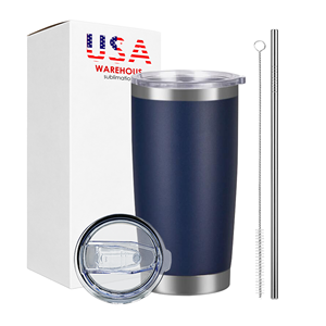 Tumbler USA RTS da 20oz, <span class=keywords><strong>Tazza</strong></span> da Viaggio Isolata Sottovuoto con Coperchio, Bicchiere Termico in Acciaio Inox a Doppia Parete <span class=keywords><strong>per</strong></span> Casa e Ufficio - Product Image 2