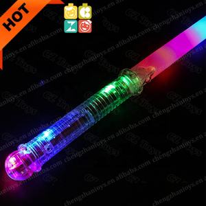 Jouets lumineux : <span class=keywords><strong>Sabre</strong></span> <span class=keywords><strong>laser</strong></span> clignotant à 12 LED pour enfants, coloré et lumineux, jouet classique pour fêtes, concerts en plein air et événements. - Product Image 4
