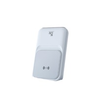 Nuevo Banco de Energía USB Tipo-C Magnético Inalámbrico de 10000mAh, Batería de Polímero de Litio de Plástico, Cable Integrado, Mini Cargador Rápido de Regalo