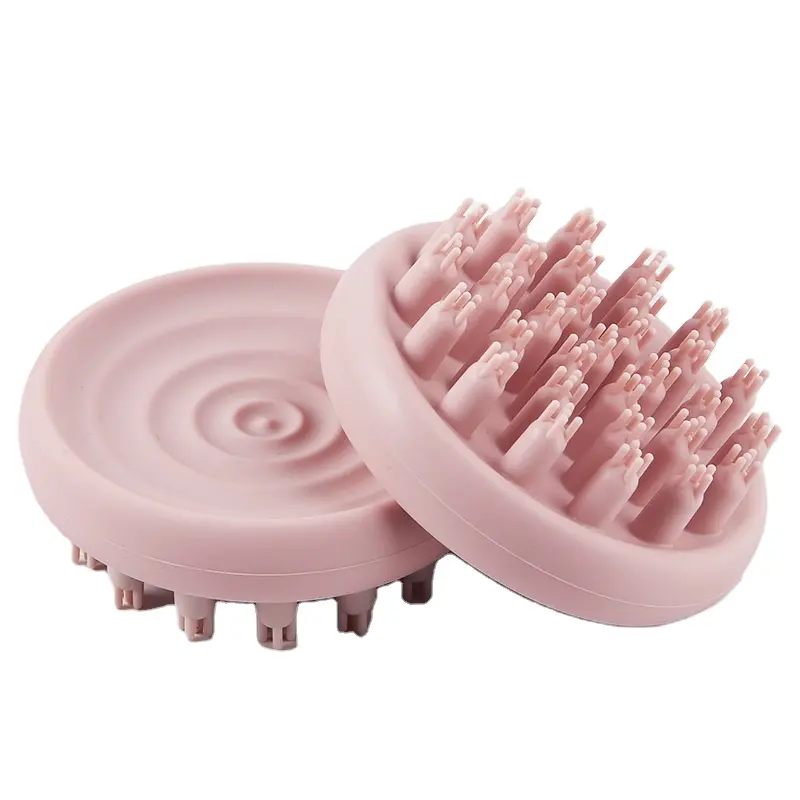 Hot Selling Anti Cellulite Remove Hair Comb Cleaning Brush Silicone Scalp Massage Detangling Hair Brush
