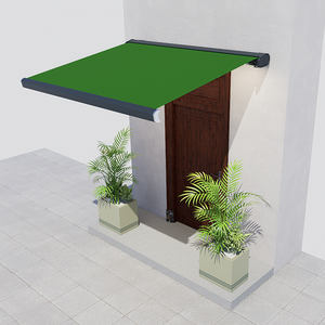 중국 한루이 Wholasela Pvc 패브릭 방수 지붕 Led 모터 원격 접이식 전체 카세트 상자 천막 - Product Image 4