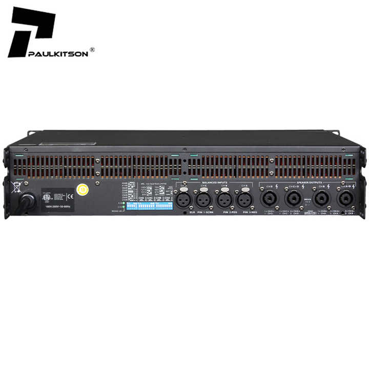 Paulkison Fp10000q - 10000 Watt Professional Power Amplifier