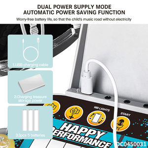 <span class=keywords><strong>Cool</strong></span> petit jouet instruments de musique tambour en plastique enfants ensemble avec chaise musique légère - Product Image 5