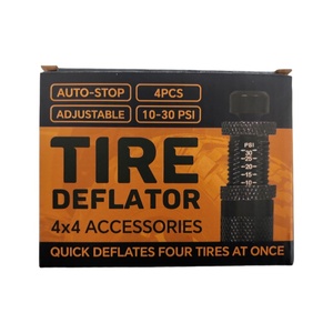 Kit de dégonflage de pneus préréglé, <span class=keywords><strong>valve</strong></span> de dégonflage automatique réglable pour véhicules 4x4 tout-terrain, camping, récupération, 10-30 PSI - Product Image 1