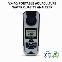 Analyseur de qualité de l'eau portable VX-AQ pour l'aquaculture, testeur d'eau multiparamètres pour l'élevage de poissons et de crevettes