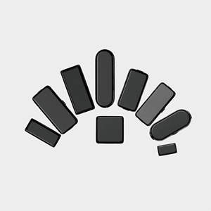 Scellés photosensibles pour enfants en gros, toutes sortes, avec tampon assorti et bordure sans EH, matériau plastique, marque GY, modèle 1438 - Product Image 1