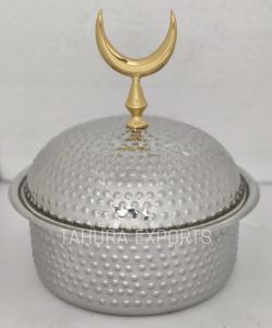 หม้ออุ่นโลหะชุบนิกเกิลแบบใหม่ - Product Image 4