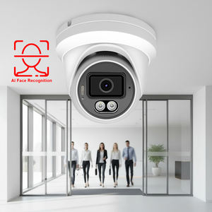 Cámara IP PoE de 5MP con Reconocimiento Facial por IA, Detección de Movimiento, Resistente al Agua IP66, a Todo Color, para Interiores y Exteriores, Cámara de Seguridad CCTV HiEasy - Product Image 1