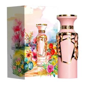 Perfume Premium para Mujer al por Mayor de Fábrica, 100 ml, Botella Decorativa Rosa Dorada de Lujo, Fragancia Floral Oriental Árabe - Product Image 2