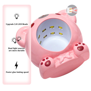 Nueva Llegada 8W Mini Oso <span class=keywords><strong>Uv</strong></span> Lámpara Led Secador de <span class=keywords><strong>Uñas</strong></span> Cable Usb Portátil Mini Lámpara <span class=keywords><strong>Uv</strong></span> de <span class=keywords><strong>Uñas</strong></span> <span class=keywords><strong>Para</strong></span> Manicura de Salón - Product Image 4