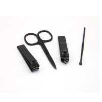 OEM personnalisé cadeau de promotion portable 9 pièces coupe-ongles kits de tondeuse mignon manucure ensemble avec petit étui