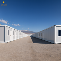 CGCH Usine de vente en gros de maisons préfabriquées pliantes, maisons conteneurs, panneaux sandwich, matériau en acier, maison préfabriquée, maison conteneur