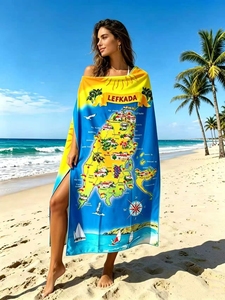 Toalla de <span class=keywords><strong>Playa</strong></span> de Microfibra Personalizada, Suave y Altamente Absorbente, de Secado Rápido, para Uso en Verano - Product Image 6