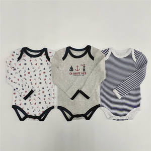 Vêtements pour bébé en coton d'été les plus confortables, vêtements pour bébé, barboteuse unisexe - Product Image 1