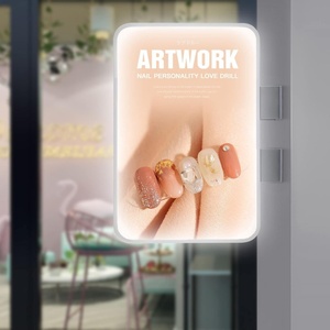LED Light Box Business Sign Outdoor Double-Sided Wall Mounted Waterproof Advertising Lightbox Business Logo <b>Signs</b> for Cafe <b>Bar</b> - Product Image 5
