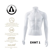 Mannequin Homme Demi-Corps Musclé avec Bras pour Vitrine de Magasin – Modèle Adulte en Gros